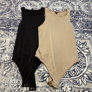 High Neck Thong Bodysuit